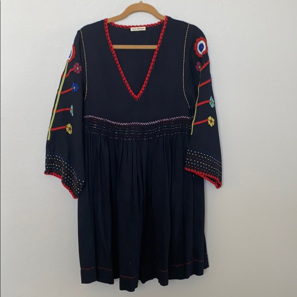 Ulla Johnson embroidered mini dress size 6